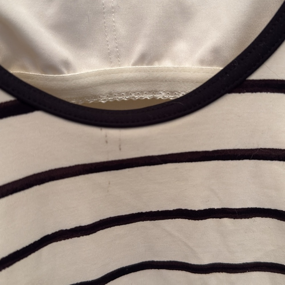 Kate Spade Bathing Beauty Striped One Piece Swimsuit medium - Picture 7 of 13